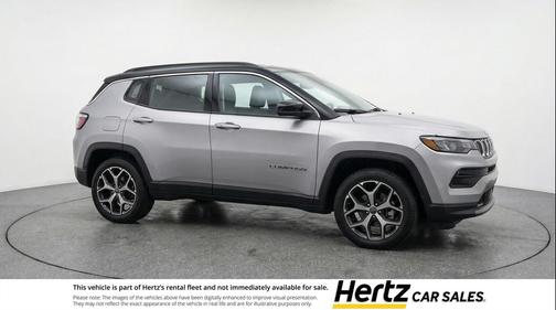 Silver Zynith Metallic Clearcoat 2025 Jeep Compass Limited
