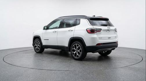 Bright White Clearcoat 2025 Jeep Compass Limited
