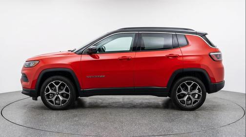 Red Hot Pearlcoat 2025 Jeep Compass Limited