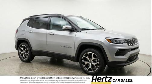 Silver Zynith Metallic Clearcoat 2025 Jeep Compass Limited