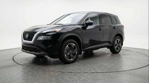 Super Black 2025 Nissan Rogue SV