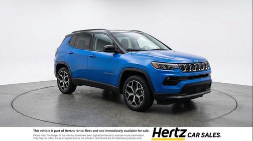 Hydro Blue Pearlcoat 2025 Jeep Compass Limited