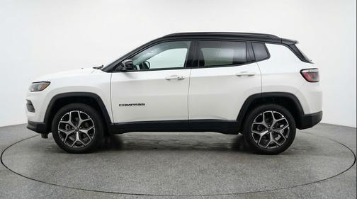 Bright White Clearcoat 2025 Jeep Compass Limited