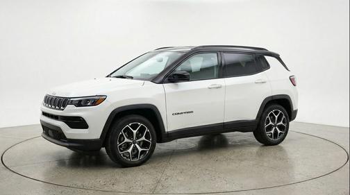 Bright White Clearcoat 2025 Jeep Compass Limited
