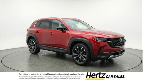Soul Red Crystal Metallic 2025 Mazda CX-50 Hybrid Premium Plus Package