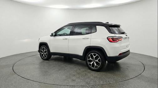 Bright White Clearcoat 2025 Jeep Compass Limited