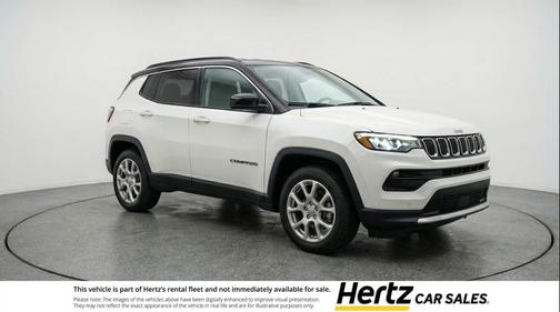 Bright White Clearcoat 2025 Jeep Compass Limited