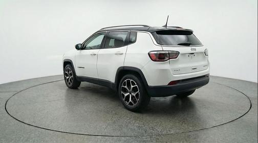 Bright White Clearcoat 2025 Jeep Compass Limited
