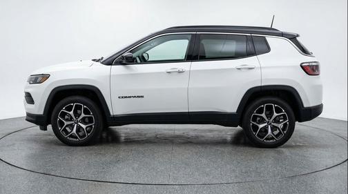 Bright White Clearcoat 2025 Jeep Compass Limited
