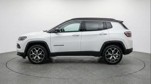 Bright White Clearcoat 2025 Jeep Compass Limited