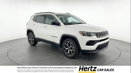 Bright White Clearcoat 2025 Jeep Compass Limited