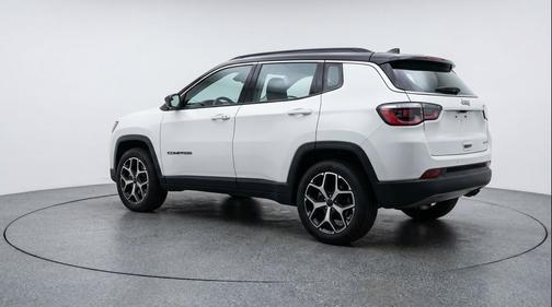 Bright White Clearcoat 2025 Jeep Compass Limited