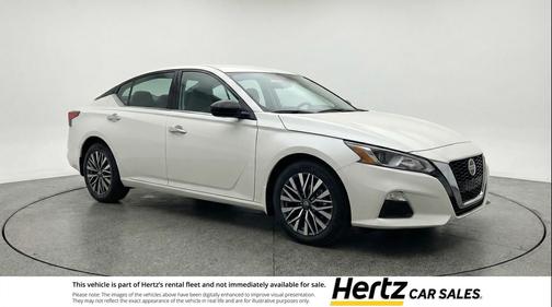 Glacier White 2025 Nissan Altima SV FWD