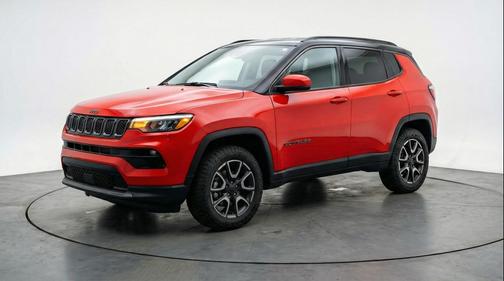 Red Hot Pearlcoat 2025 Jeep Compass Trailhawk