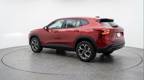 Crimson Metallic 2025 Chevrolet Trax LT