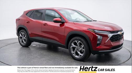 Crimson Metallic 2025 Chevrolet Trax LT