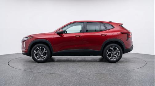 Crimson Metallic 2025 Chevrolet Trax LT