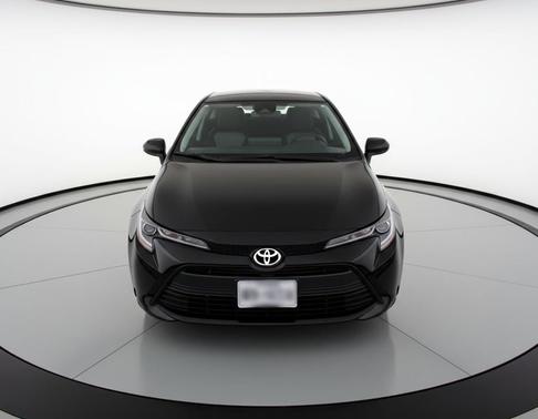 Midnight Black Metallic 2025 Toyota Corolla LE