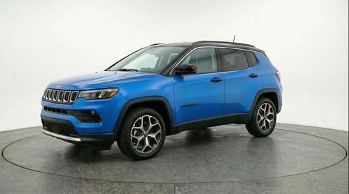 Hydro Blue Pearlcoat 2025 Jeep Compass Limited