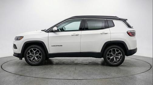 Bright White Clearcoat 2025 Jeep Compass Limited