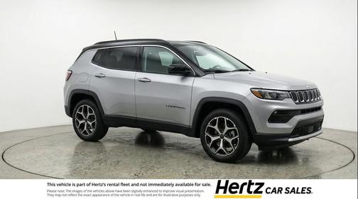 Silver Zynith Metallic Clearcoat 2025 Jeep Compass Limited