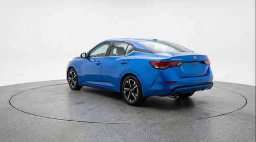 Electric Blue Metallic 2025 Nissan Sentra SV