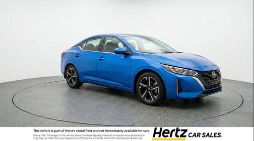 Electric Blue Metallic 2025 Nissan Sentra SV
