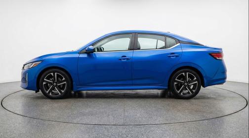 Electric Blue Metallic 2025 Nissan Sentra SV