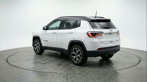 Bright White Clearcoat 2025 Jeep Compass Limited