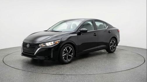 Super Black 2025 Nissan Sentra SV
