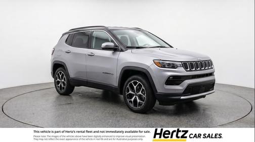 Silver Zynith Metallic Clearcoat 2025 Jeep Compass Limited