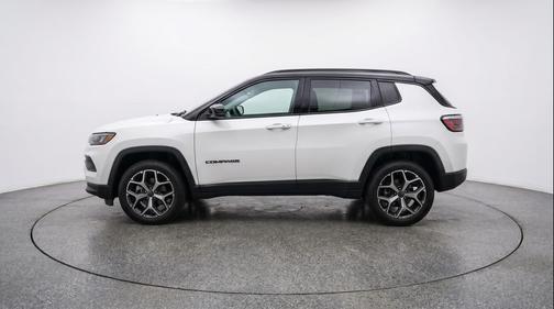 Bright White Clearcoat 2025 Jeep Compass Limited