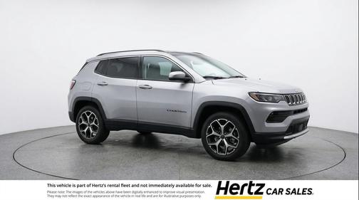 Silver Zynith Metallic Clearcoat 2025 Jeep Compass Limited