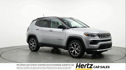 Silver Zynith Metallic Clearcoat 2025 Jeep Compass Limited