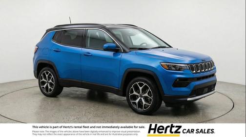Hydro Blue Pearlcoat 2025 Jeep Compass Limited