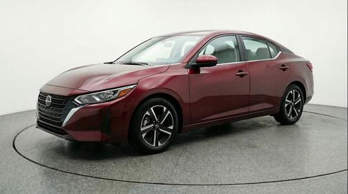 Rosewood Metallic 2025 Nissan Sentra SV