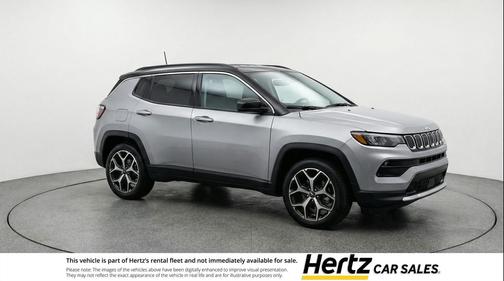 Silver Zynith Metallic Clearcoat 2025 Jeep Compass Limited