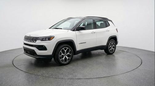 Bright White Clearcoat 2025 Jeep Compass Limited