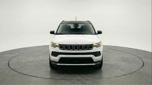 Bright White Clearcoat 2025 Jeep Compass Limited