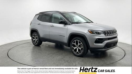 Silver Zynith Metallic Clearcoat 2025 Jeep Compass Limited