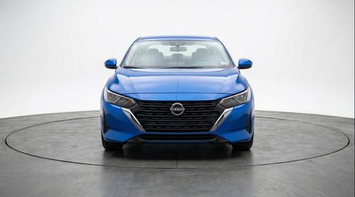 Electric Blue Metallic 2025 Nissan Sentra SV