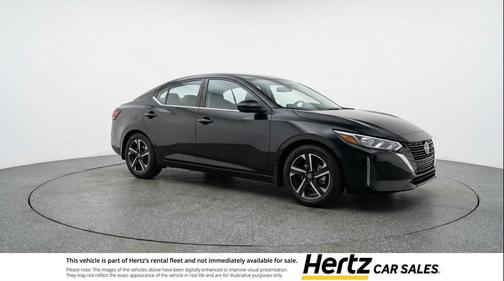 Super Black 2025 Nissan Sentra SV