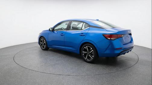 Electric Blue Metallic 2025 Nissan Sentra SV
