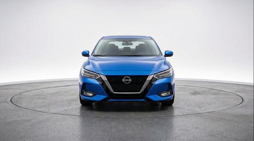 Electric Blue Metallic 2025 Nissan Sentra SV