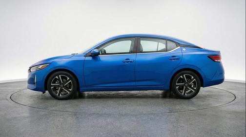 Electric Blue Metallic 2025 Nissan Sentra SV
