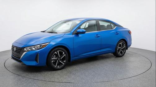 Electric Blue Metallic 2025 Nissan Sentra SV