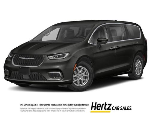 Brilliant Black Crystal Pearlcoat 2023 Chrysler Pacifica Touring L