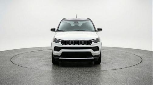 Bright White Clearcoat 2025 Jeep Compass Limited