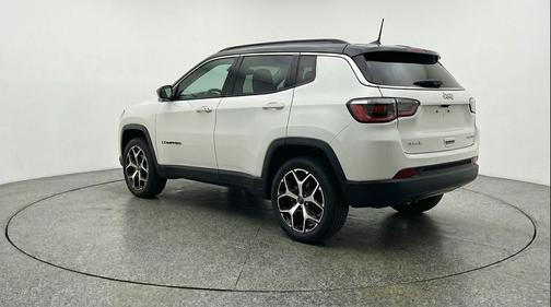 Bright White Clearcoat 2025 Jeep Compass Limited