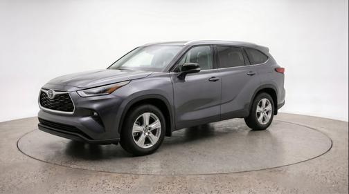 Magnetic Gray Metallic 2025 Toyota Highlander LE